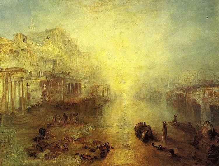 Joseph Mallord William Turner Ancient Italy Spain oil painting art